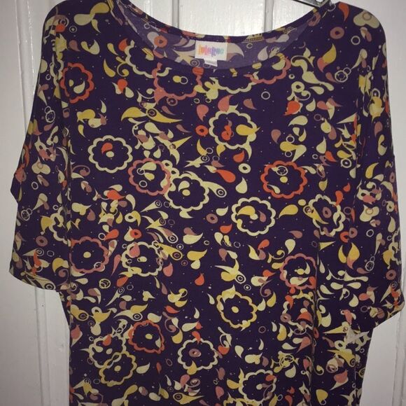 Purple l LuLaRoe Irma Tunic - Picture 1 of 2